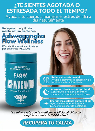 Ashwagandha - Tu rutina diaria para el estrés, la ansiedad y la fatiga mental