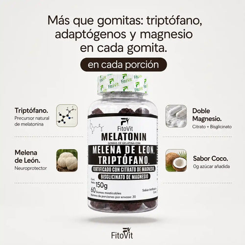 Melatonin Gomitas - Vuelve a sentir calma, energía y claridad