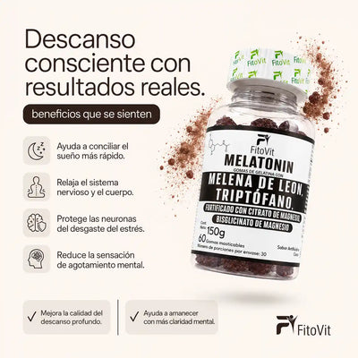 Melatonin Gomitas - Vuelve a sentir calma, energía y claridad