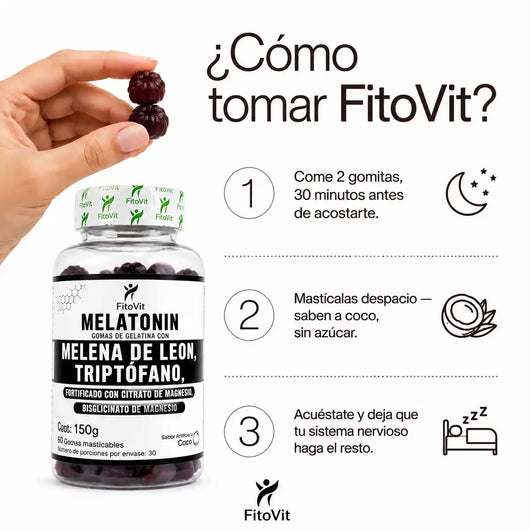 Melatonin Gomitas - Vuelve a sentir calma, energía y claridad