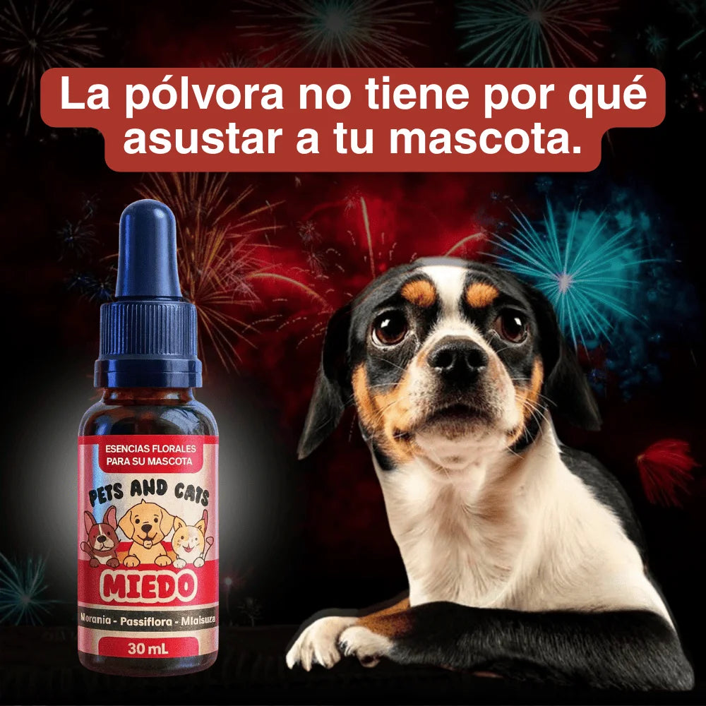 Miedos Pet - Relajante Natural para Perros y Gatos