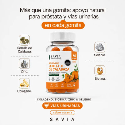 Gomitas de Aceite de Semilla de Calabaza - Vejiga tranquila, noches completas, mañanas ligeras