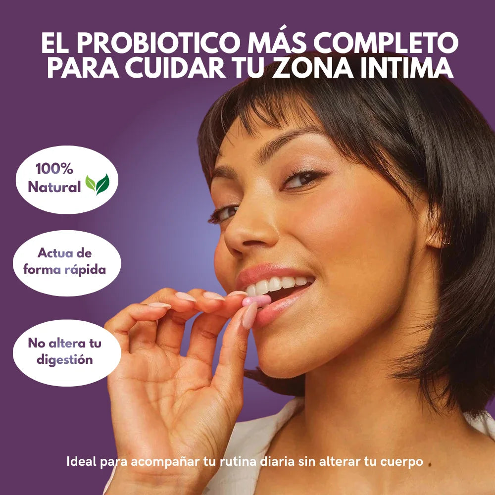 Probiótic Vaccinium — Repara el desequilibrio en tu flora íntima.