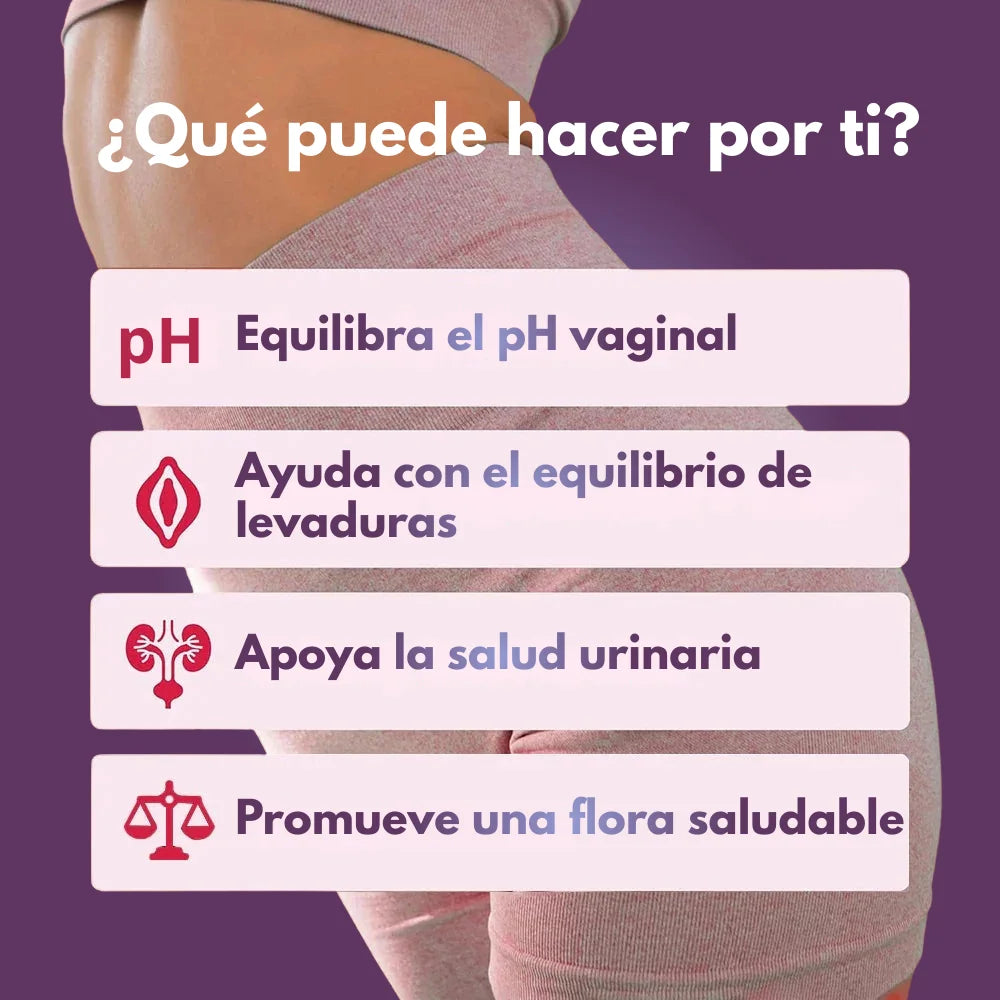 Probiótic Vaccinium — Repara el desequilibrio en tu flora íntima.